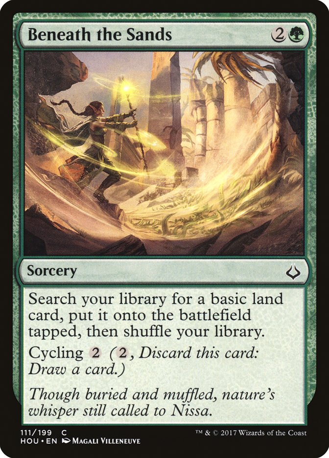 squirell cards mtg Beneath the Sands [Hour of Devastation]