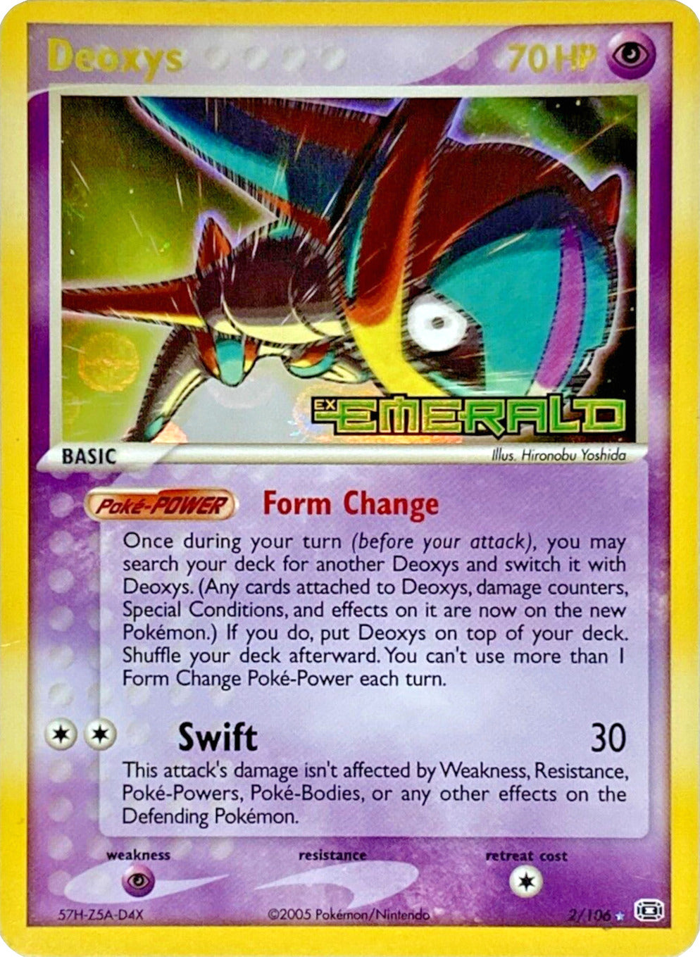 deoxys ex pokemon card price | Dex EX) do 10 more damage to the Active Pokemon (before applying Weakness and Resistance) Deoxys 2006 EX: Holon Phantoms