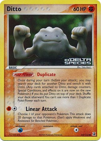 Ditto (62/113) (Stamped) [EX: Delta Species] | Red Fox Gaming