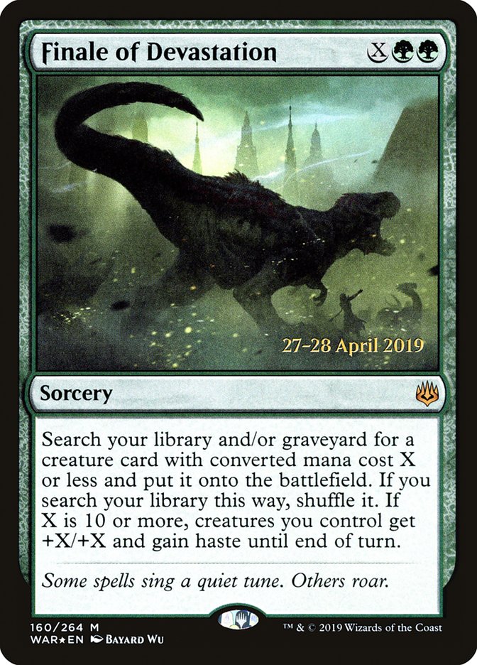 finale mtg cards Finale of Devastation [War of the Spark Prerelease Promos]