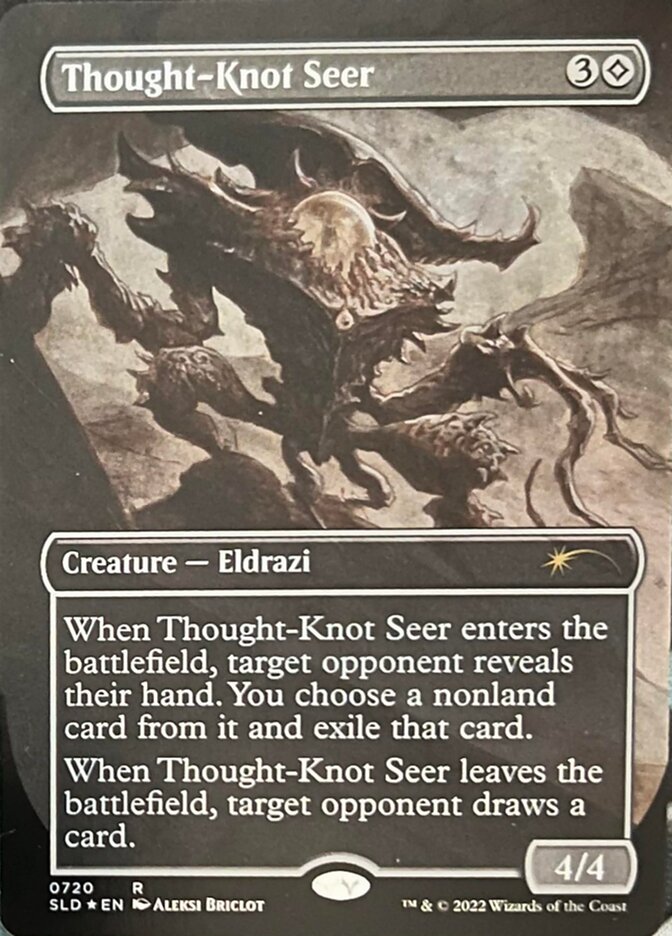 Thought-Knot Seer (720) (Borderless) [Secret Lair Drop Promos
