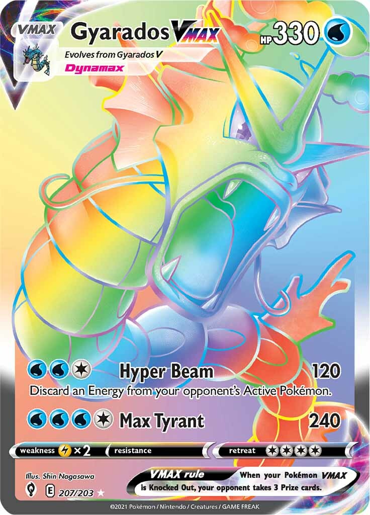Gyarados VMAX (207/203) [Sword & Shield: Evolving Skies] | Red Fox Gaming
