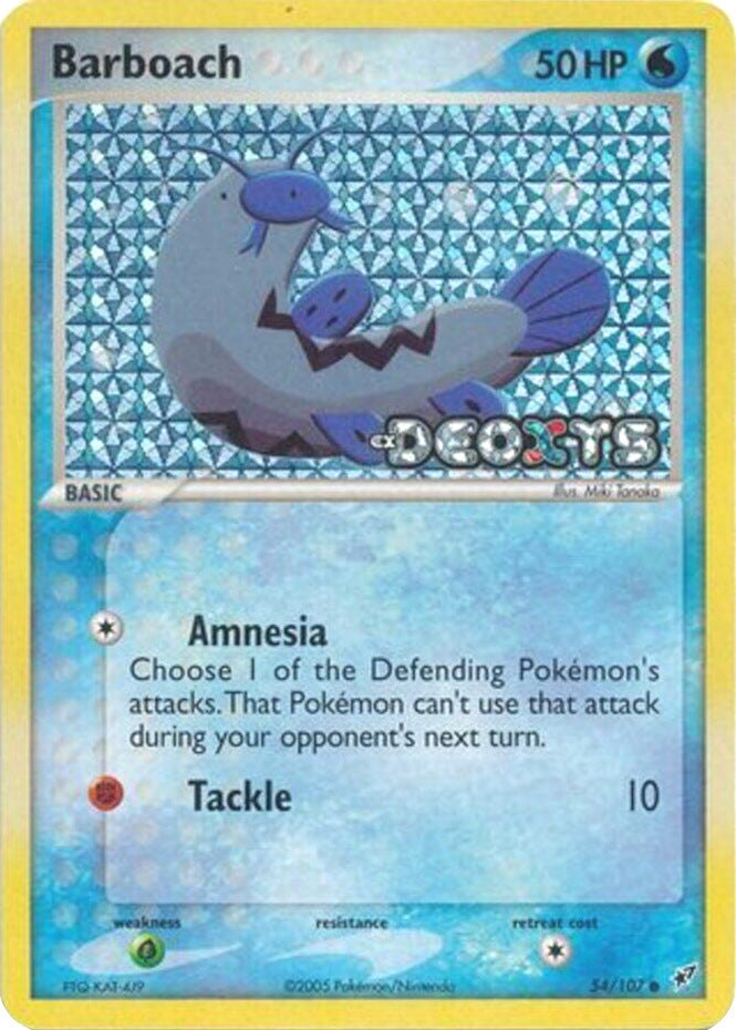barboach pokemon card value 51/97 - ex Dragon - Reverse holo RarityCommon Hit Points70 HP Fighting Hide Flip a coin Barboach #60 Prices | Pokemon