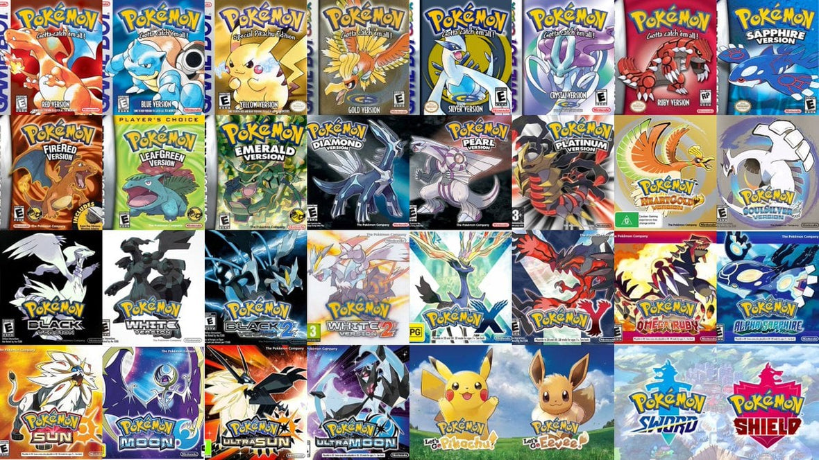 My Top 5 Mainline Pokémon Games