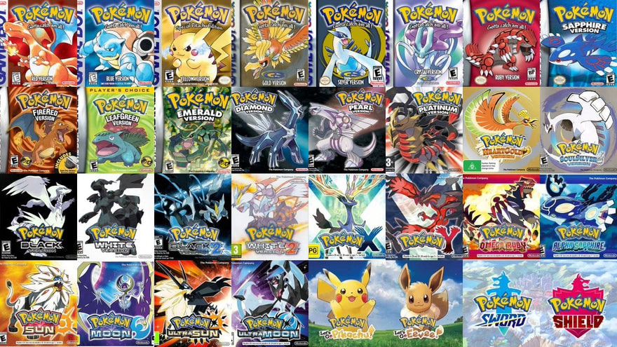 My Top 5 Mainline Pokémon Games