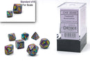 Festive Mini-hedral Mosaic/yellow 7-Die set-1