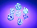 Borealis Mini-hedral Icicle/light blue Luminary 7-Die-3