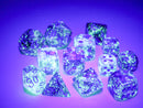 Nebula Nocturnal/blue Luminary 16mm d6 Dice Block (12 dice)-3