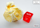Translucent Mini-hedral Red/white 7-Die Set-4