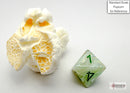Marble Mini-hedral Green/dark green 7-Die Set-5