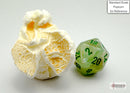 Marble Mini-hedral Green/dark green 7-Die Set-2