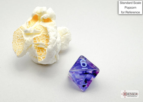 Nebula Mini-hedral Nocturnal/blue Luminary 7-Die Set