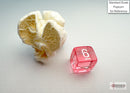 Translucent Mini-hedral Pink/white 7-Die Set-4