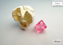 Translucent Mini-hedral Pink/white 7-Die Set-5