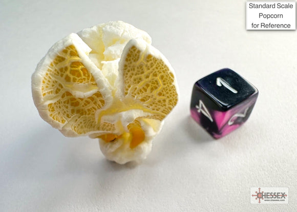 Gemini Mini-hedral Black-Pink/white 7-Die Set