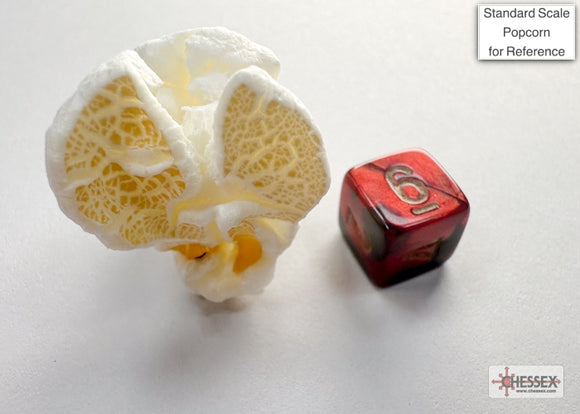 Gemini Mini-hedral Black-Red/gold 7-Die Set