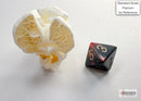 Gemini Mini-hedral Black-Red/gold 7-Die Set-5