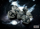 Borealis Light Smoke/silver Luminary Polyhedral 7-Dice Set-1