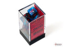 Gemini Black-Starlight/red Polyhedral 7-Dice Set-3
