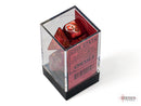Scarab Scarlet/gold Polyhedral 7-Dice Set-3