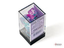 Nebula Wisteria/white Luminary Polyhedral 7-Dice Set-3