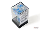 Borealis Icicle/light blue Luminary Polyhedral 7-Dice Set-3