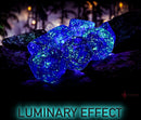 Nebula Nocturnal/blue Luminary Polyhedral 7-Dice Set-4
