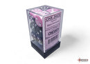 Gemini Black-Pink/white 16mm d6 Dice Block (12 dice)-3