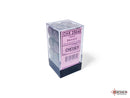 Opaque Black/pink 16mm d6 Dice Block (12 dice)-3