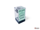 Opaque Black/green Polyhedral 7-Dice Set-3