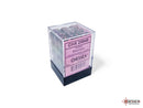 Opaque Black/pink 12mm d6 Dice Block (36 dice)-3