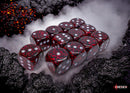 Speckled Silver Volcano 16mm d6 Dice Block (12 dice)-1