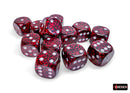 Speckled Silver Volcano 16mm d6 Dice Block (12 dice)-2