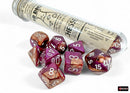 Gemini Copper-Purple/white Polyhedral 7-Dice Set (with bonus die)-3