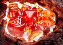 Nebula Molten/white Luminary™ Polyhedral 7-Dice Set (with bonus die)-1