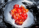 Nebula Molten/white Luminary™ Polyhedral 7-Dice Set (with bonus die)-4