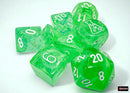 Nebula Gelatinous/white Polyhedral 7-Dice Set (with bonus die)-4
