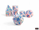 Festive Mega-hedral Pop Art/blue 7-Die Set-3