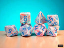 Festive Mega-hedral Pop Art/blue 7-Die Set-2