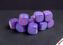 Speckled Purple Passion 16mm d6 Dice Block (12 dice)-1