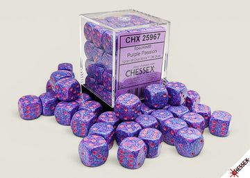 Speckled Purple Passion 12mm d6 Dice Block (36 dice) - 0