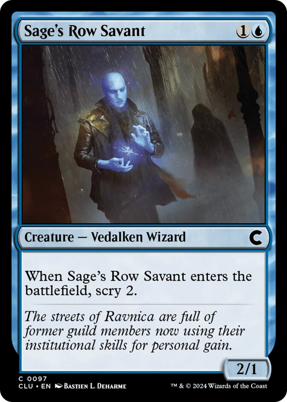 El sabio de Sage's Row [Ravnica: edición de pistas] 