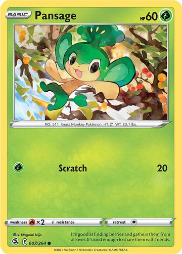 Pansage (007/264) [Espada y escudo: Golpe de fusión] 