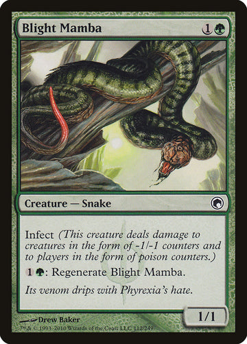 Mamba de la plaga [Cicatrices de Mirrodin] 