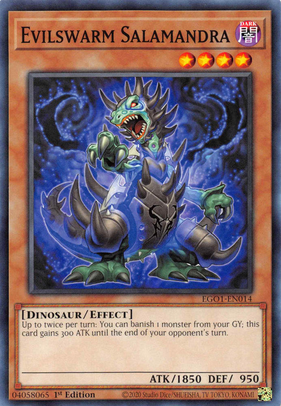 Salamandra del enjambre maligno [EGO1-EN014] Común 