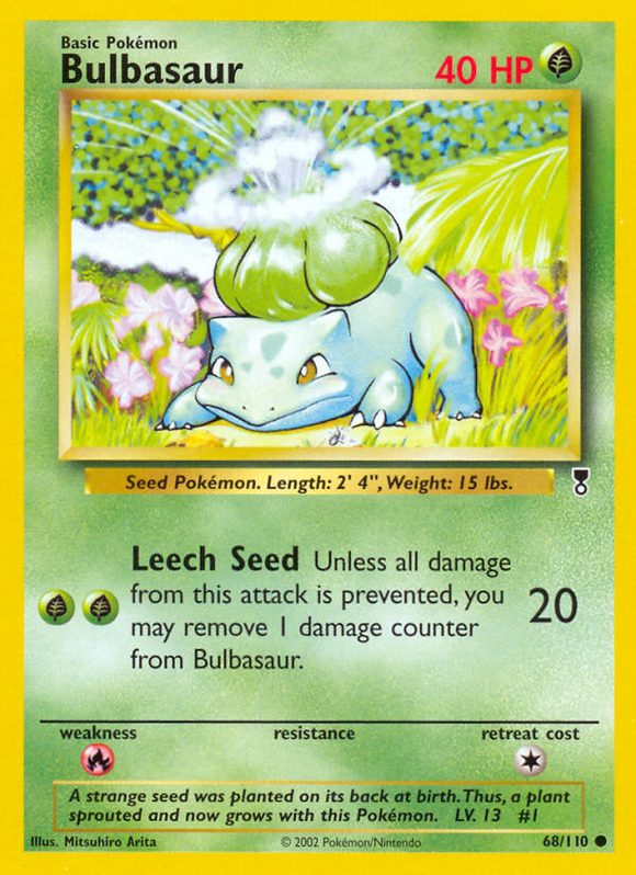 Bulbasaur (68/110) [Colección legendaria] 