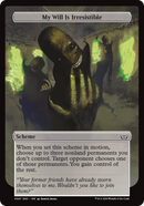 My Will Is Irresistible (Full Art) [Duskmourn: Archenemy]-1