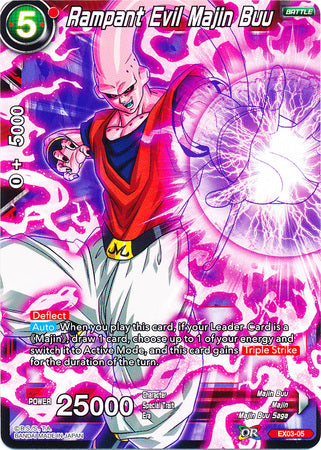 Majin Buu malvado desenfrenado (EX03-05) [Ultimate Box] 