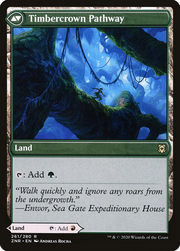 Cragcrown Pathway // Timbercrown Pathway [Zendikar Rising] - 0