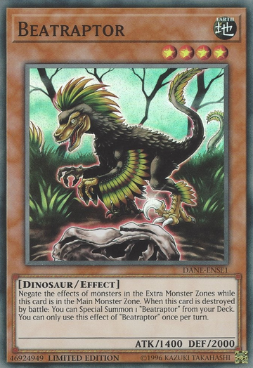 Beatraptor [DANE-ENSE1] Súper raro 